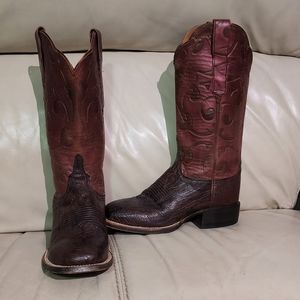 Lucchese Brown Heeled Boots